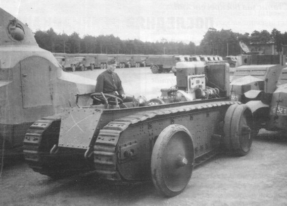 Шасси колесно-гусеничного танка КН-60.