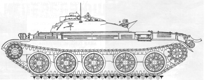 Т 62а чертеж